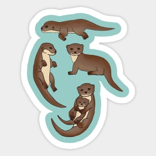 How We Love Each Otter Sticker